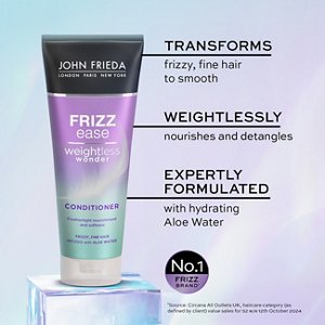 John Frieda Frizz Ease Daily Styling Spray features
